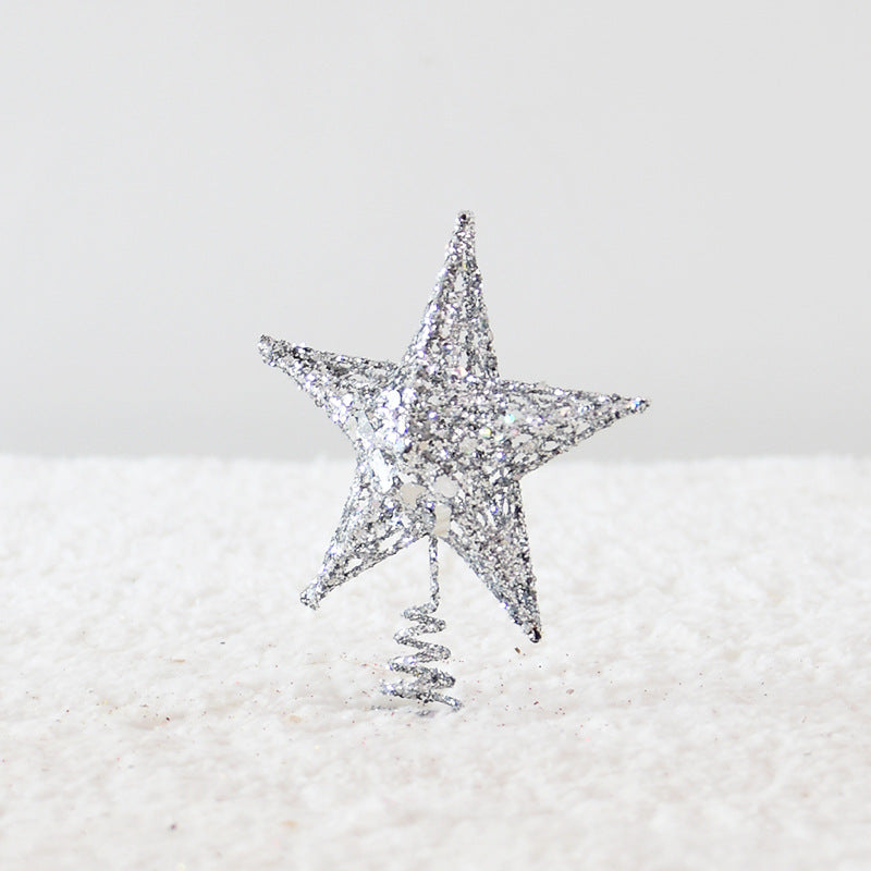 Estrela de Metal para Topo de Árvore de Natal