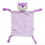 Doudou couverture animal en peluche pour bébé