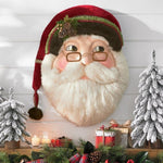 Wooden Santa's House Christmas Wall Sign