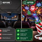 Weihnachtlicher Auto-Projektor