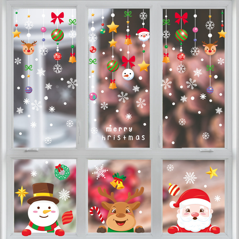 Christmas Static Cling Window Stickers