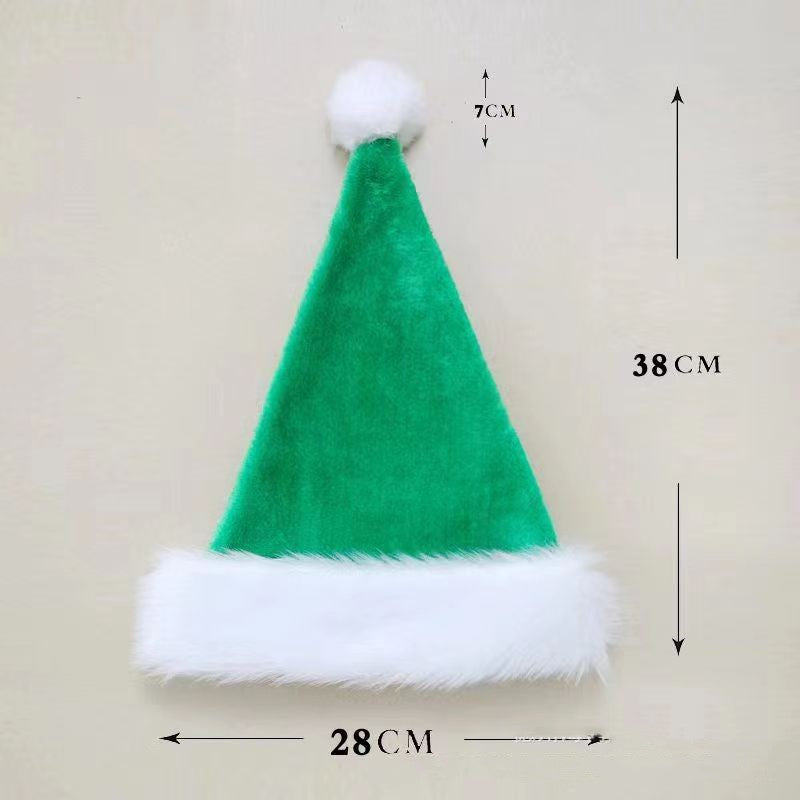 Pluszowa czapka Mikołaja dla dorosłych i dzieci