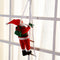 Kletternder Weihnachtsmann auf Leiter – Weihnachtsdeko