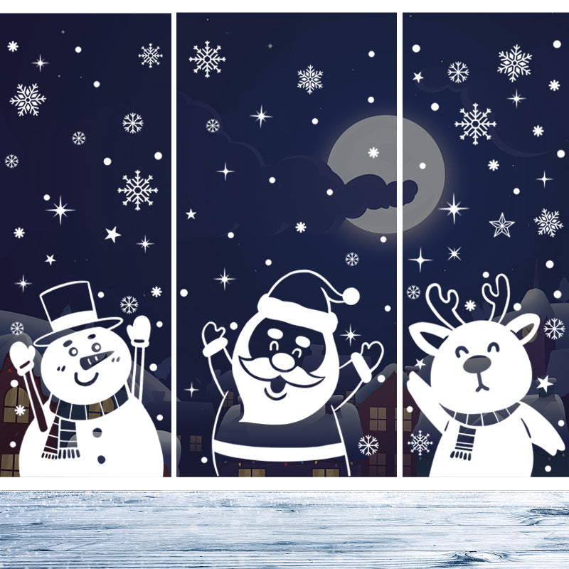 Christmas Static Cling Window Stickers