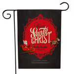 Drapeau de jardin de Noël Père Noël 30x45 cm