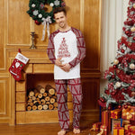 Merry Christmas Letter Matching Family Pajamas 3