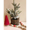 Mini árbol de Navidad decorativo de punto