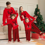 Merry Christmas Matching Family Pajamas (with Dog Sizes) 1