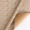 Papel de regalo kraft a rayas