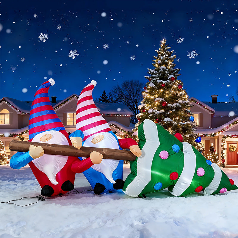 2.1m Giant Christmas Inflatable Yard Decoration