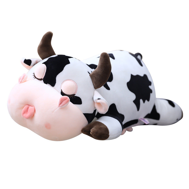 Coussin peluche vache mignonne