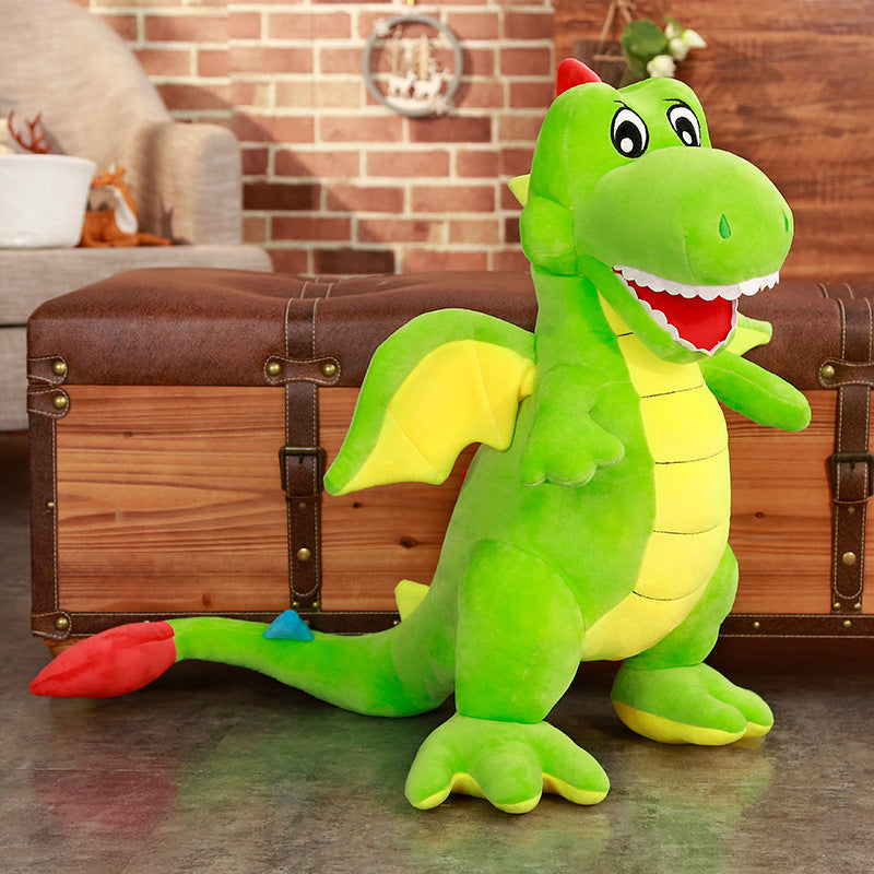 Dinosaurio de peluche gigante