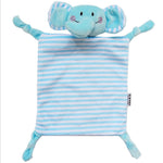 Doudou couverture animal en peluche pour bébé