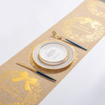 Reindeer and Snowman Christmas Table Runner