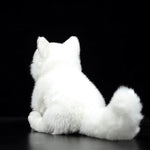 Fluffy Arctic Fox Plush Toy