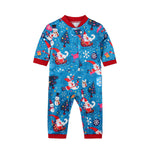 Holiday Print Matching Family Pajamas Set 3