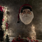 Wooden Santa's House Christmas Wall Sign