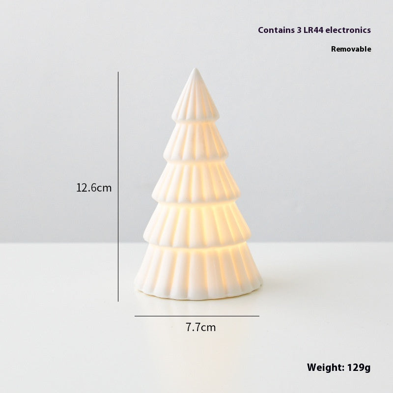 Ceramiczne świąteczne figurki stołowe