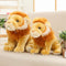 Lion en peluche réaliste