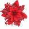Flor navideña de doble capa para decorar el árbol