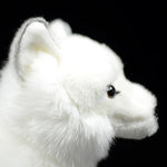 Fluffy Arctic Fox Plush Toy