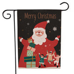 Drapeau de jardin de Noël Père Noël 30x45 cm