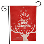 Drapeau de jardin de Noël Père Noël 30x45 cm