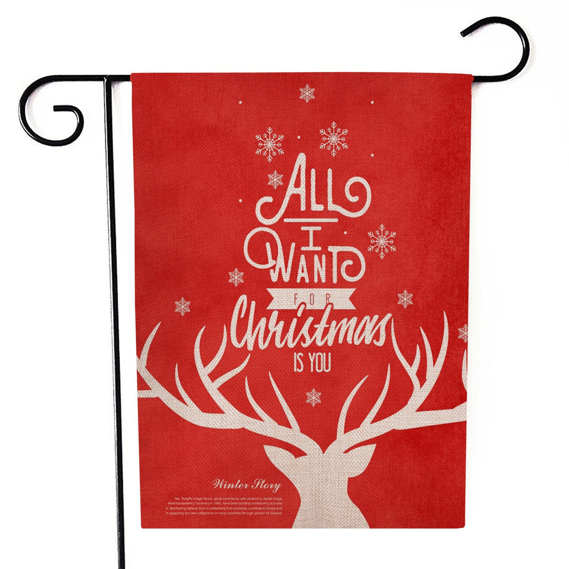 Drapeau de jardin de Noël Père Noël 30x45 cm