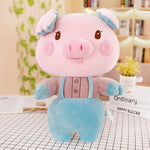 Cuddly Pig Plush Pillow with Strap Outfit