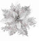 Flor navideña de doble capa para decorar el árbol