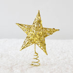 Estrela de Metal para Topo de Árvore de Natal