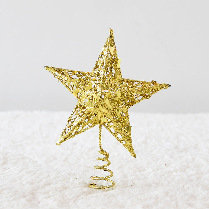Estrela de Metal para Topo de Árvore de Natal