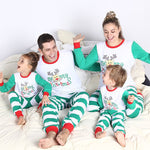 Candy Stripe Christmas Matching Family Pajamas 1
