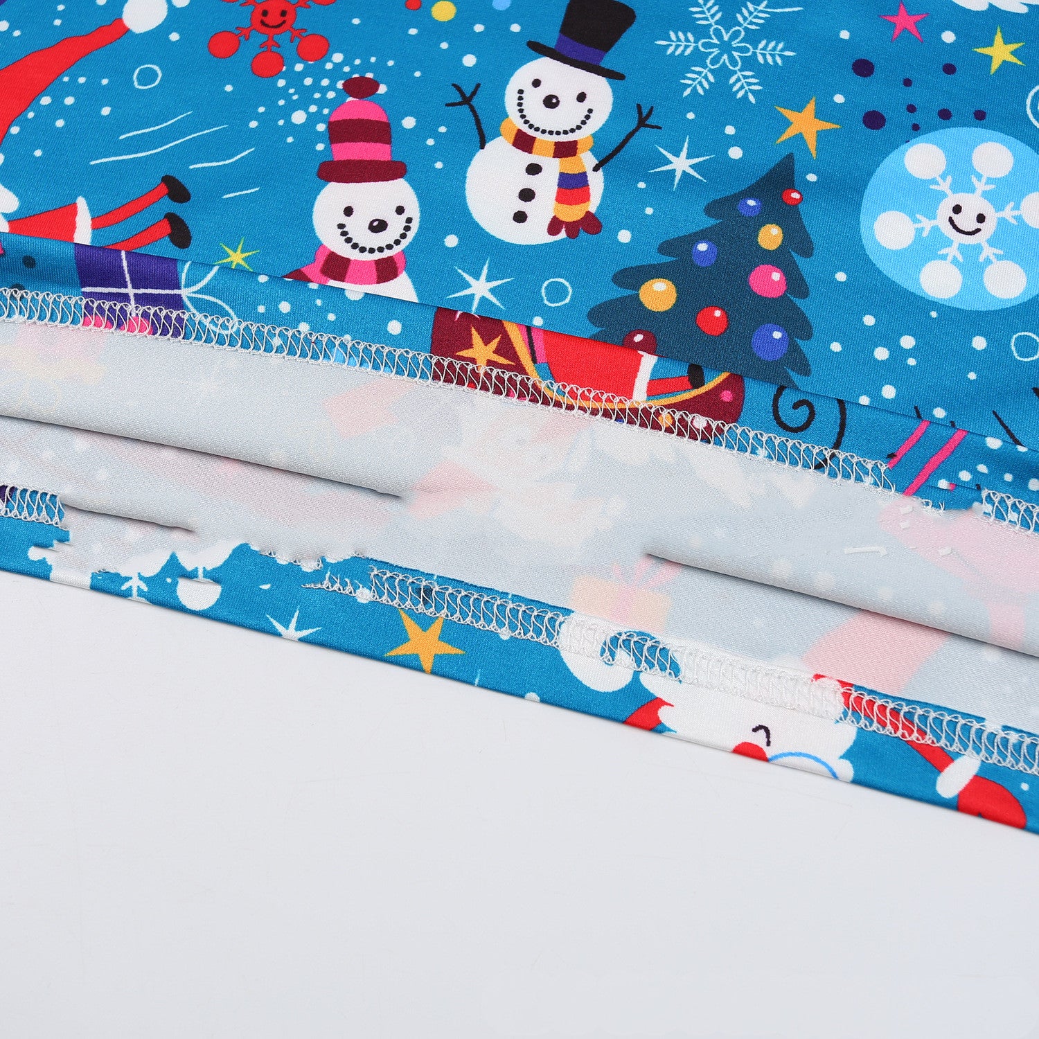 Holiday Print Matching Family Pajamas Set 4
