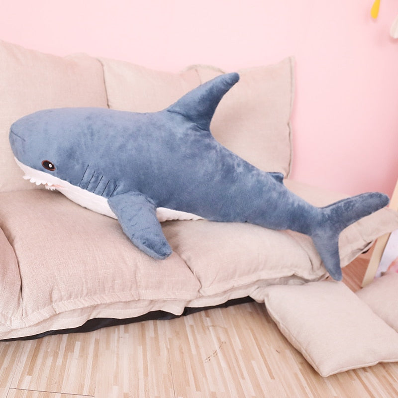 Cuddly Shark Plush Pillow