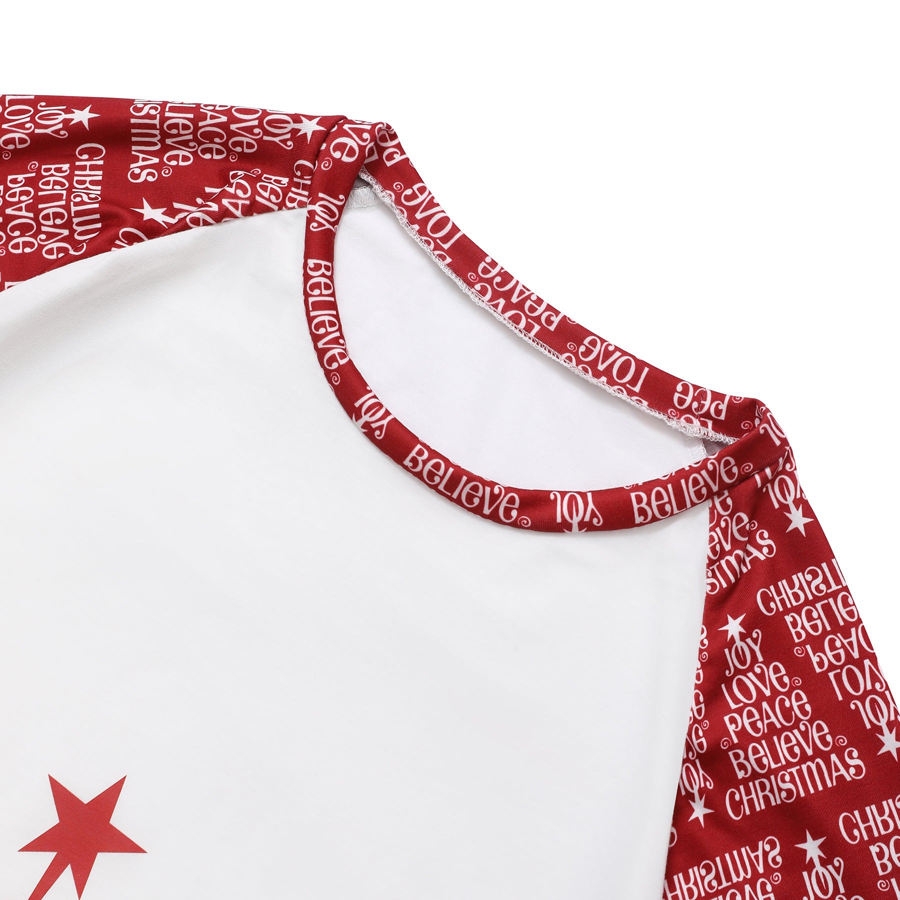Merry Christmas Letter Matching Family Pajamas 8