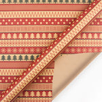 Papier cadeau kraft de Noël vintage