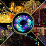 Inteligentne lampki choinkowe LED RGB