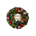 木製レター付きクリスマスガーランド 40 cm