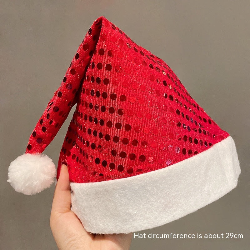 Cappello natalizio originale in peluche con design festivi