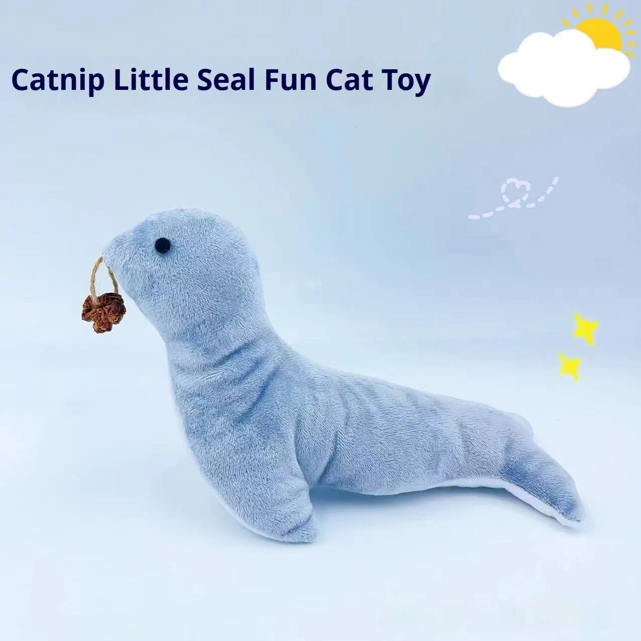 Peluche otarie à grelot