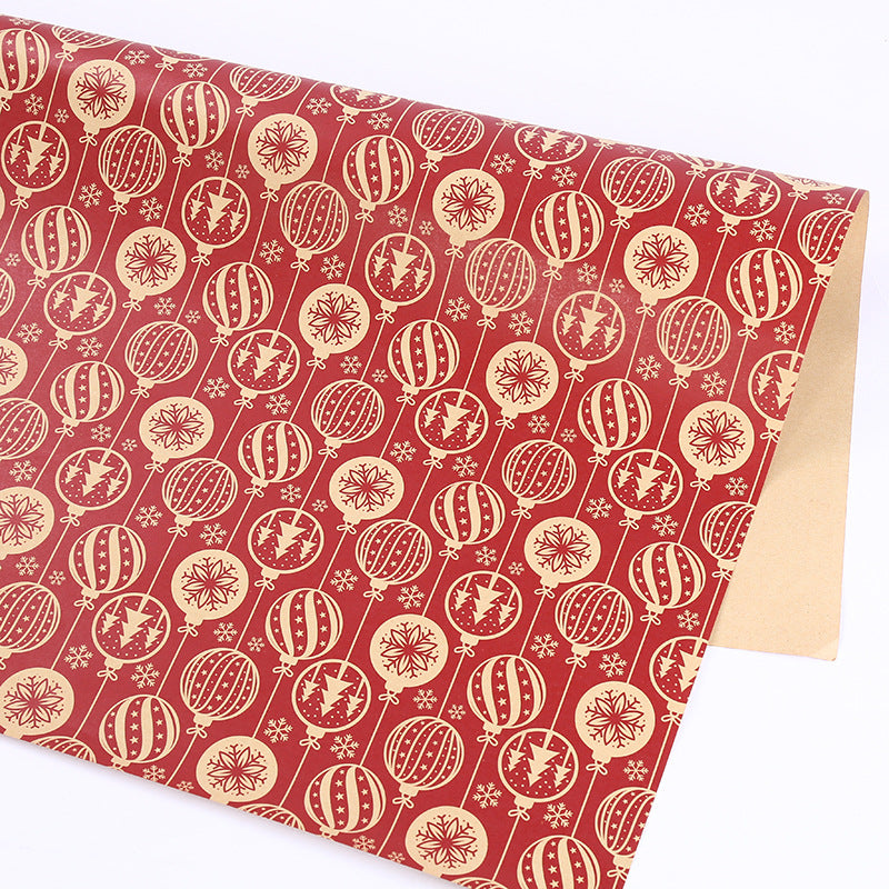 Thick Kraft Christmas Wrapping Paper 50x70 cm
