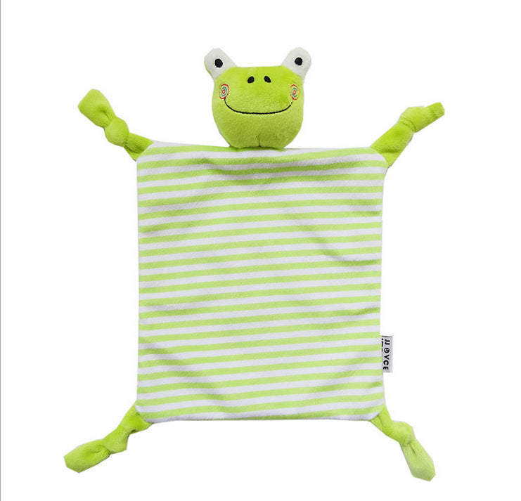 Doudou couverture animal en peluche pour bébé