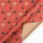Papier cadeau kraft de Noël vintage