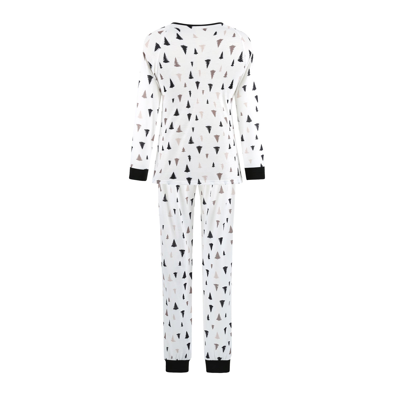 Christmas Tree Print Matching Family Pajamas 2