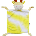 Doudou couverture animal en peluche pour bébé