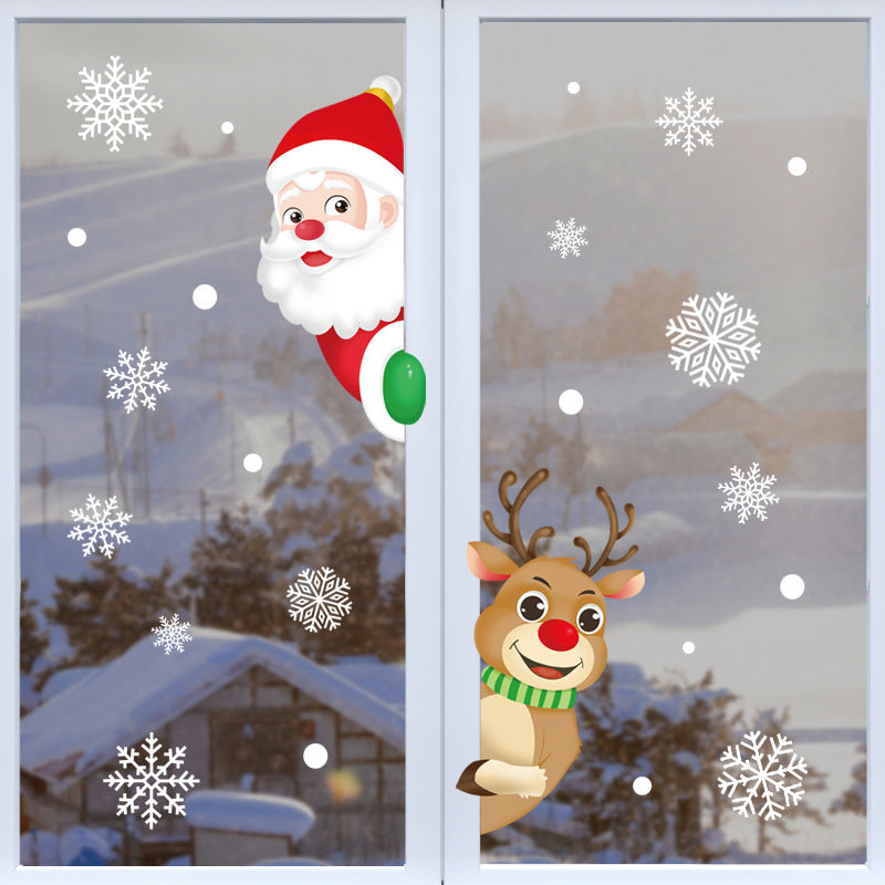 Christmas Static Cling Window Stickers