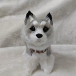 Fluffy Arctic Fox Plush Toy