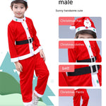 Santa & Mrs. Claus Christmas Costume Set 6
