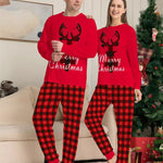 Merry Christmas Matching Family Pajamas (with Dog Sizes) 3
